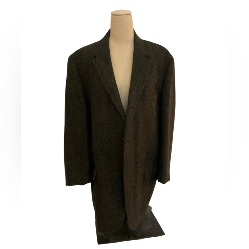 Vintage Harris Tweed men’s blazer tailored to fit size 4 woman. Oversized. EUC.